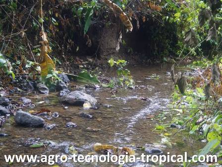 El rio es una oferta de agua